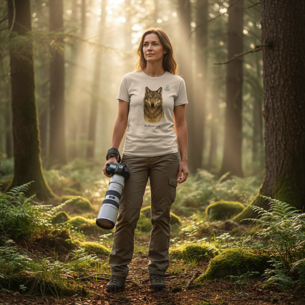 Camiseta Lobo Ibérico- The Iberian wolf