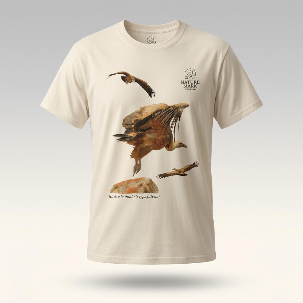 Camiseta Buitre Leonado II - The Griffon Vulture II. Zaragoza, 2021.